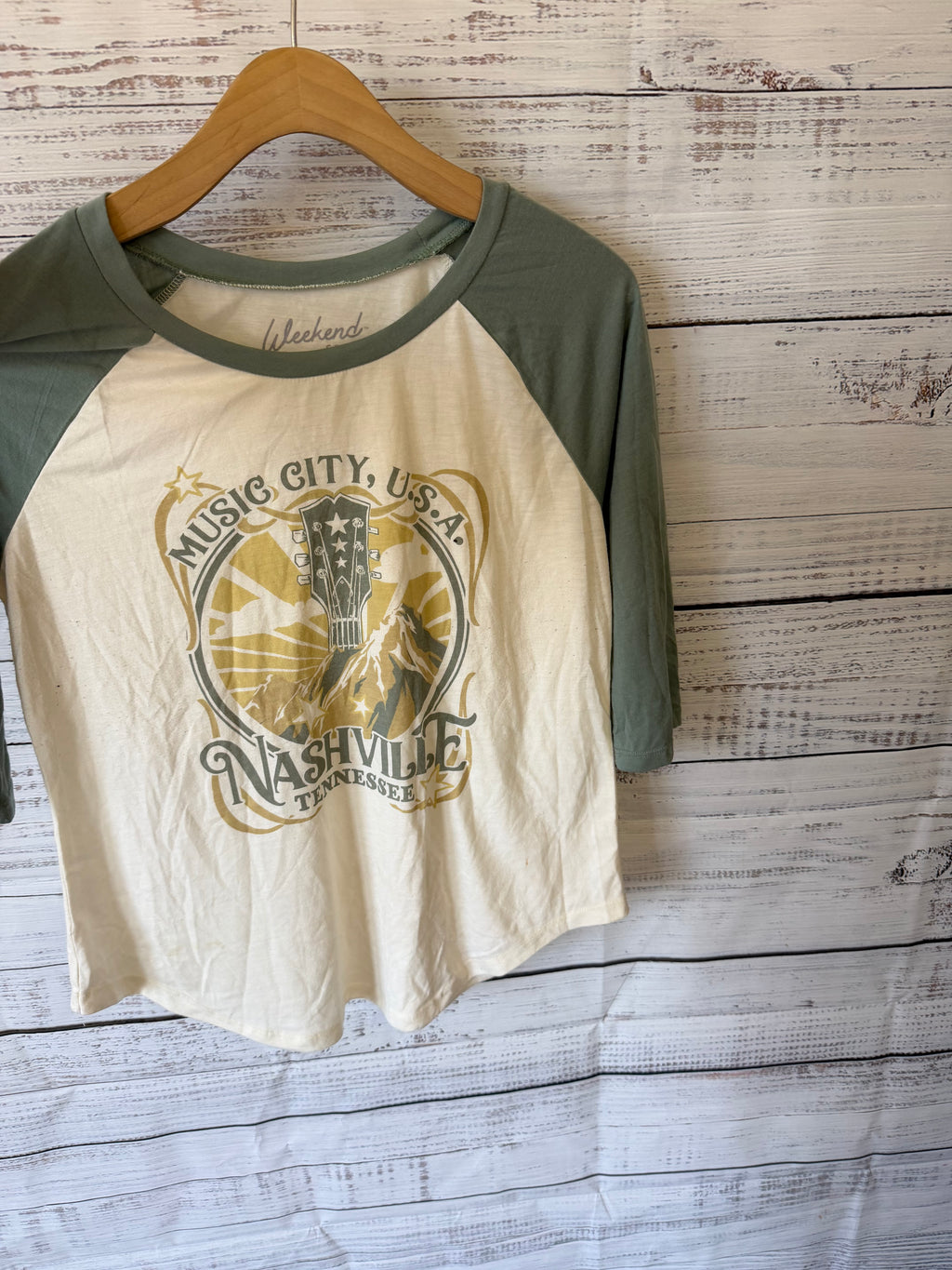Nashville 3/4 tshirt