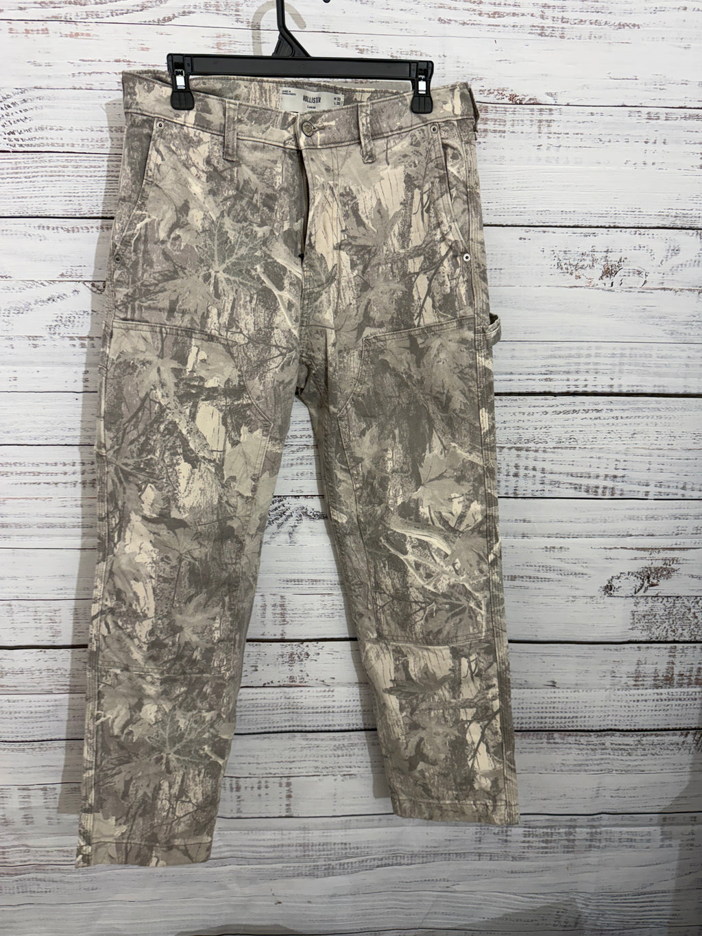 Camo Hollister cargo pants