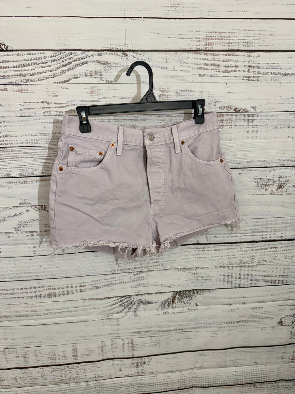 Levi purple shorts
