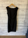 Black sleeveless dress