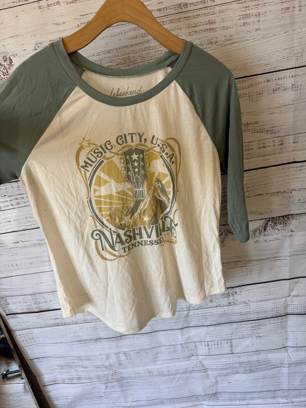 Nashville 3/4 tshirt