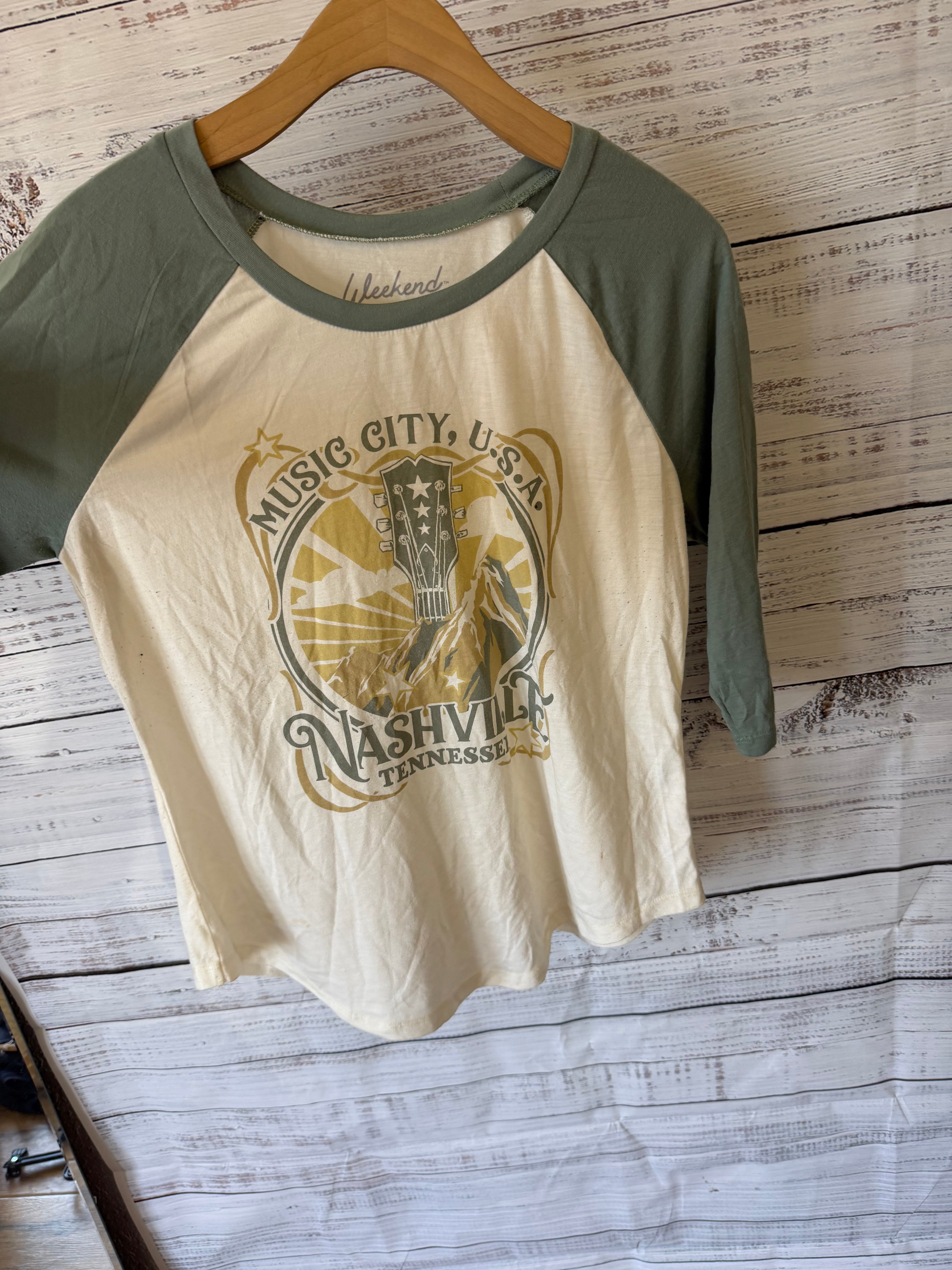 Nashville 3/4 tshirt