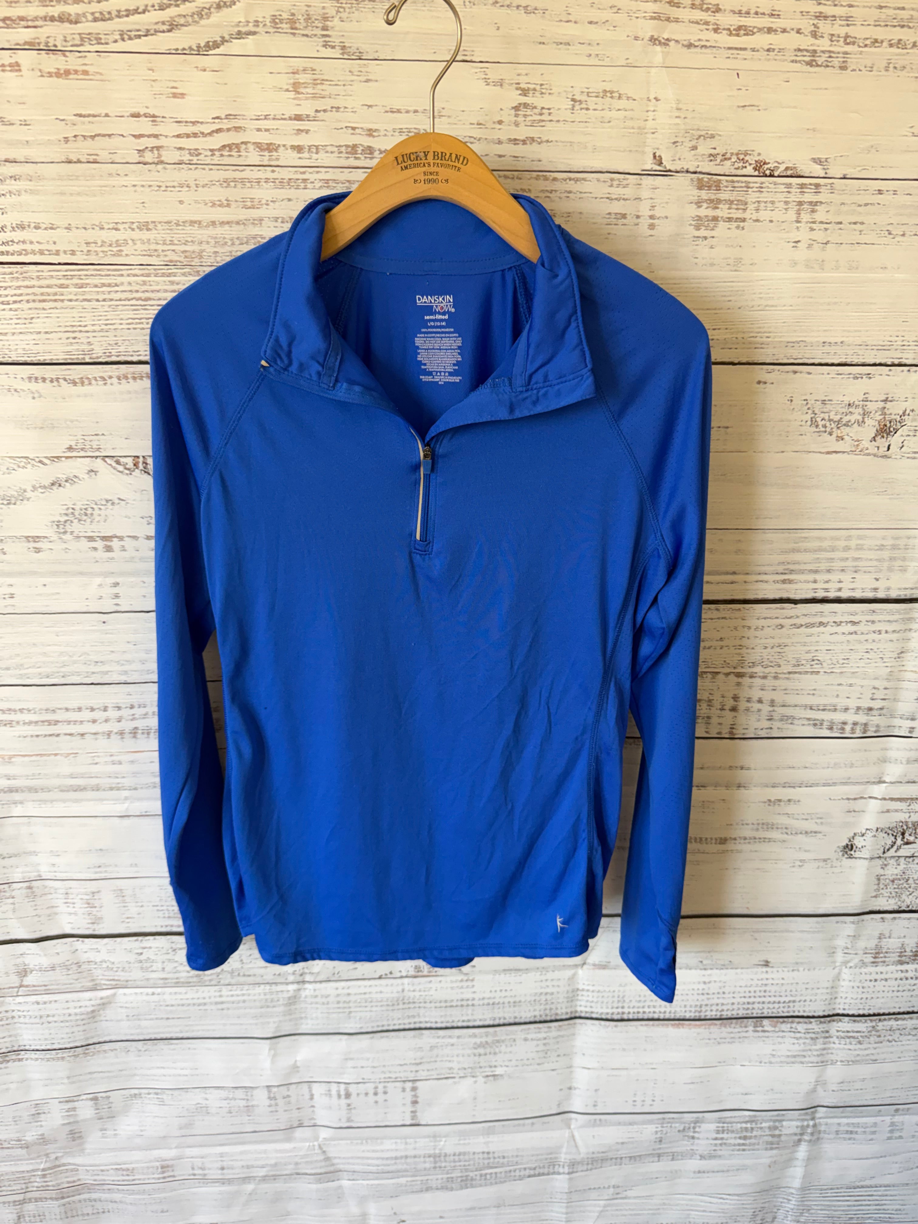 Danskin 1/4 zip pullover