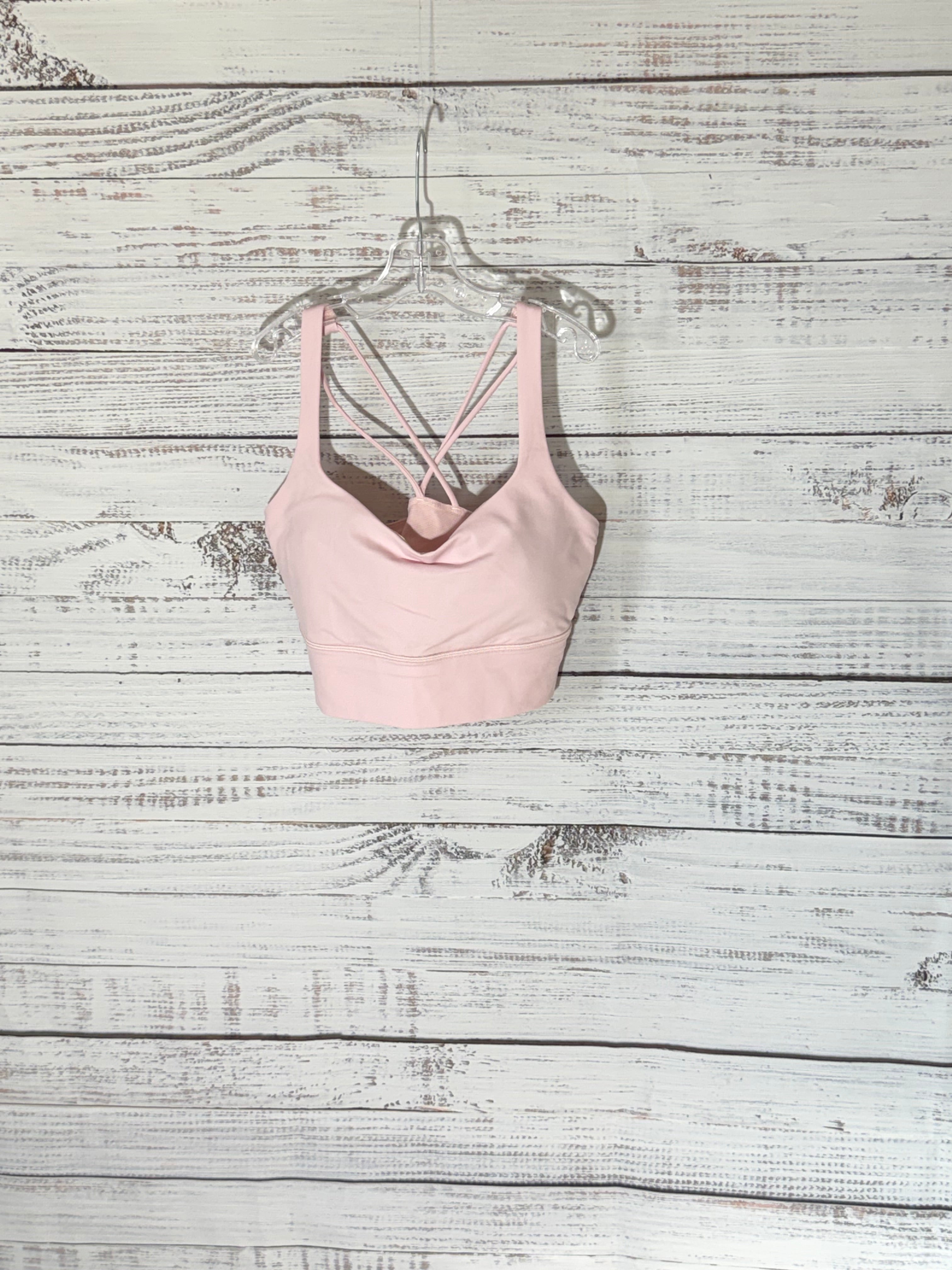 strappy sports bra