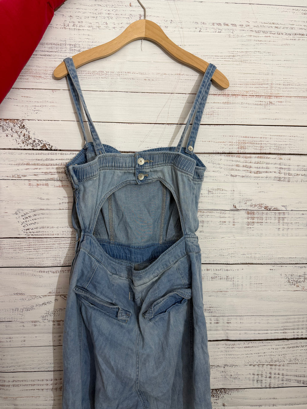 Free people Denim overalls