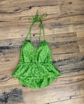 Green summer tank