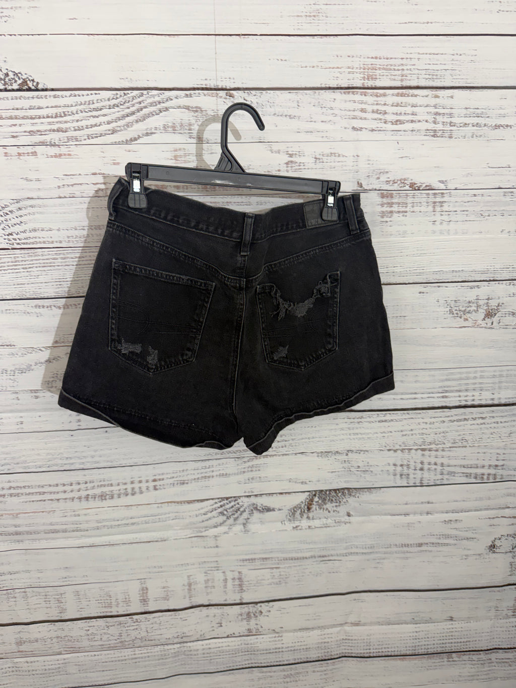 Black American eagle shorts