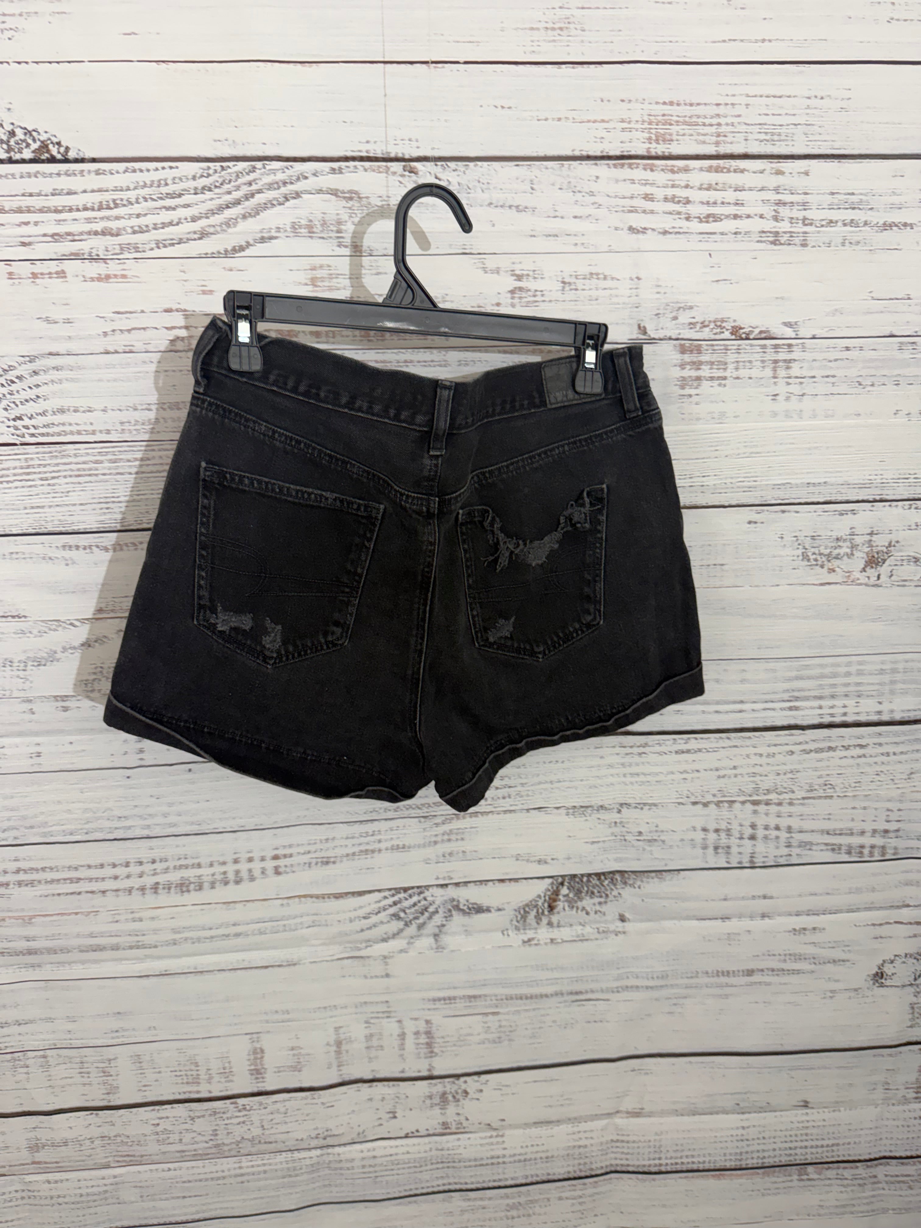 Black American eagle shorts