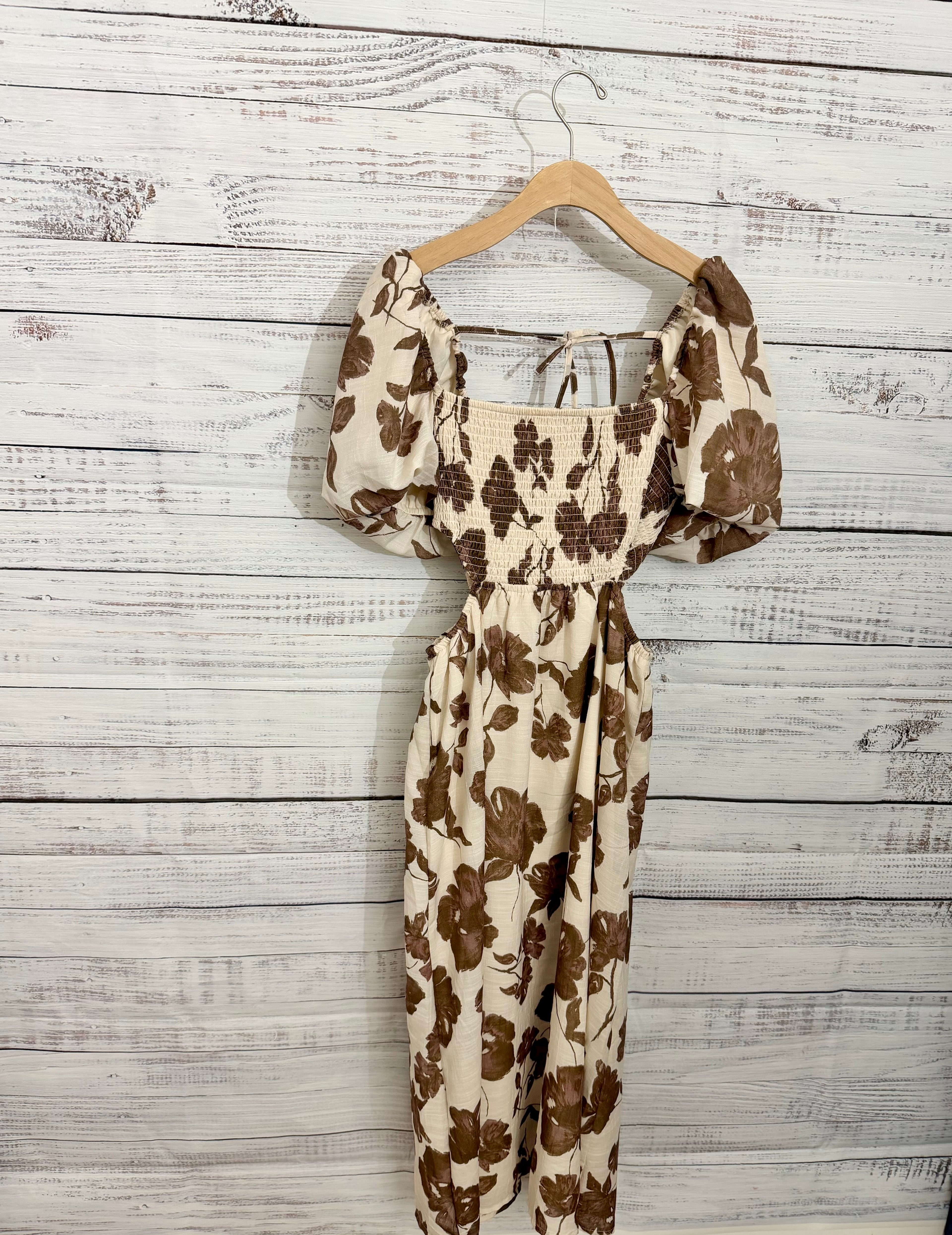Froral print dress