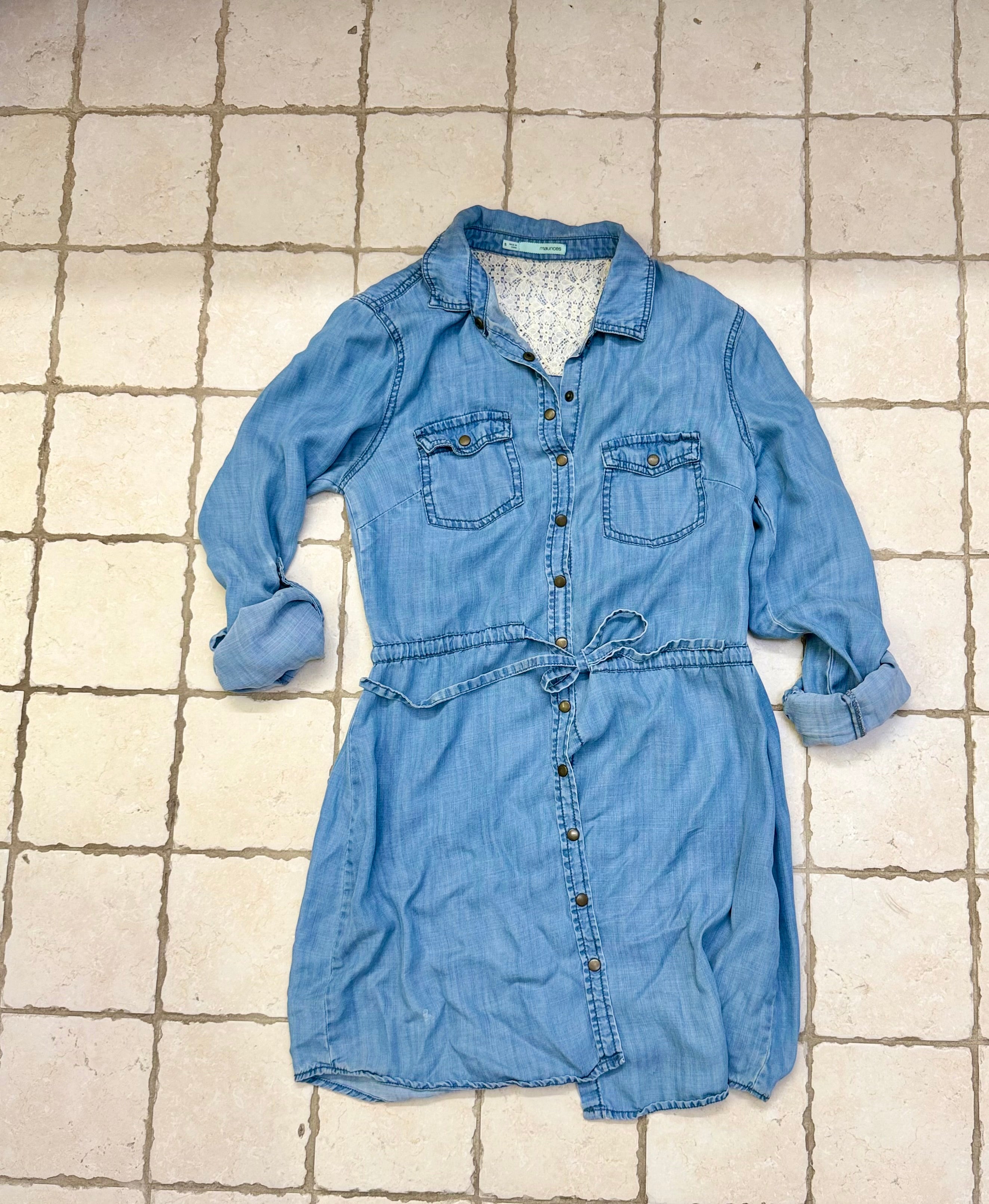 Denim dress