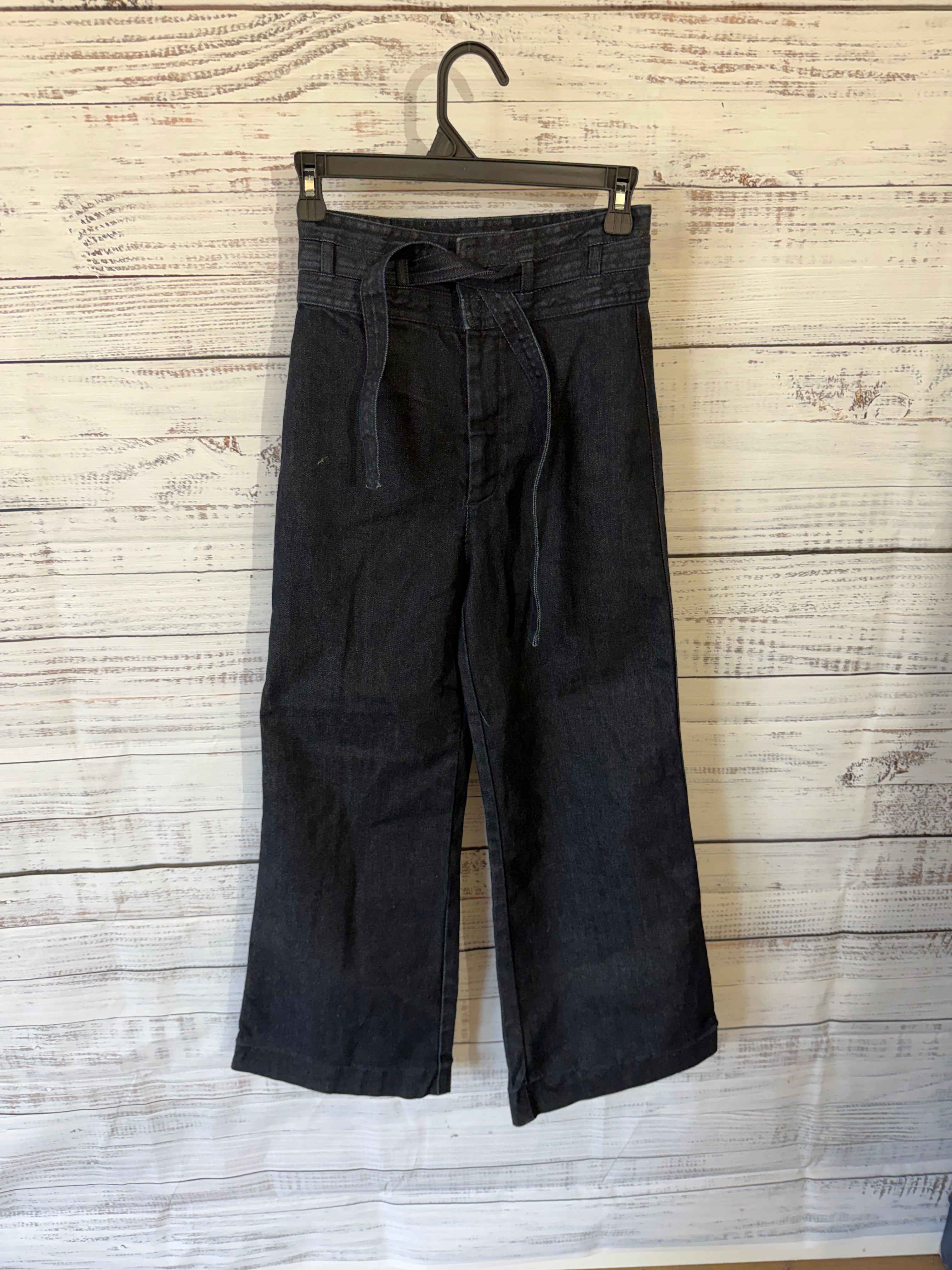 Lucky brand tie front jeans