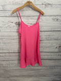Bright pink summer dress